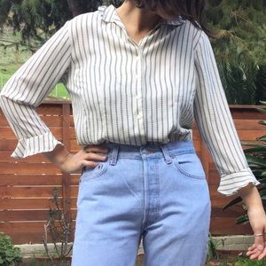 Covington chain patterned 100% polyester blouse